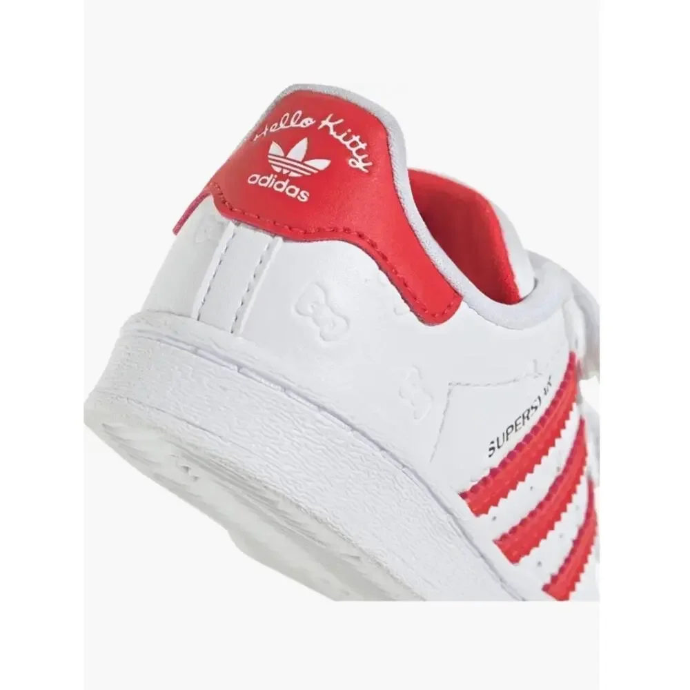 NIB❤️Adidas X Hello Kitty Superstar Kids Sneaker shoes sz2.5